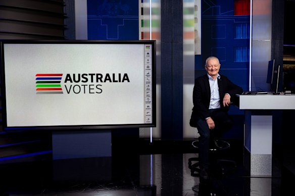 Election analyst Antony Green on the ABC election set for the last time.