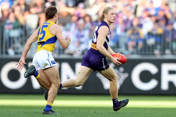 Hayden Young is shaping as a key Dockers player - and his fitness should be prioritised.