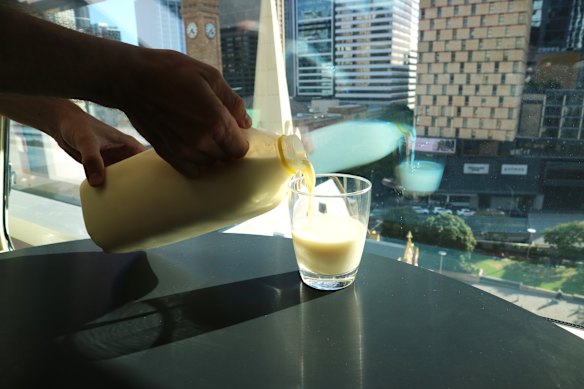 Cleopatra’s Bath Milk cannot legally be sold as suitable for human consumption.