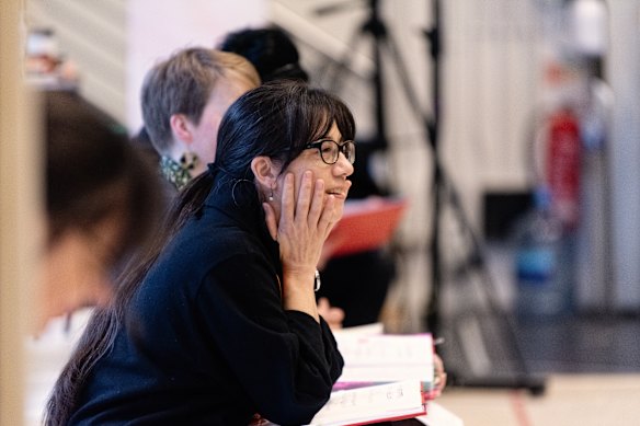 Ann Yee in rehearsal for Rusalka, The Royal Opera in 2023