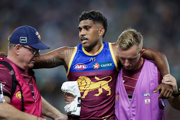 Keidean Coleman went within a kick of the 2023 Norm Smith Medal, but suffered a torn ACL early in the 2024 season.
