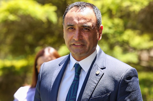 The new NSW Nationals leader Gurmesh Singh.