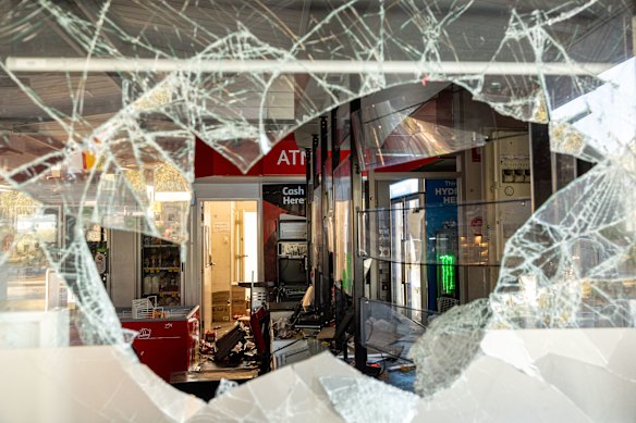 The mood in town is still tense as police deal with the aftermath of the riot.