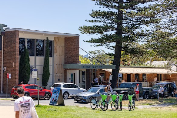 Club Rose Bay reopened on Saturday. 