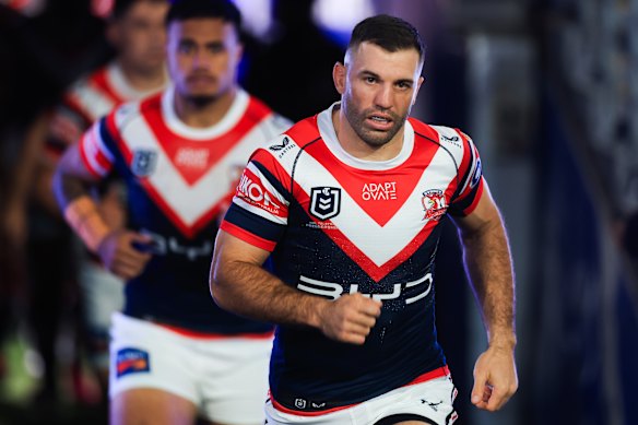 Roosters captain James Tedesco.