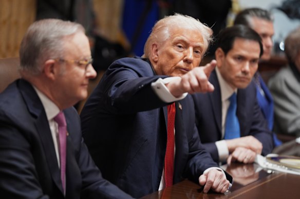 US President Donald Trump was completely in his element during the question and answer session with journalists.