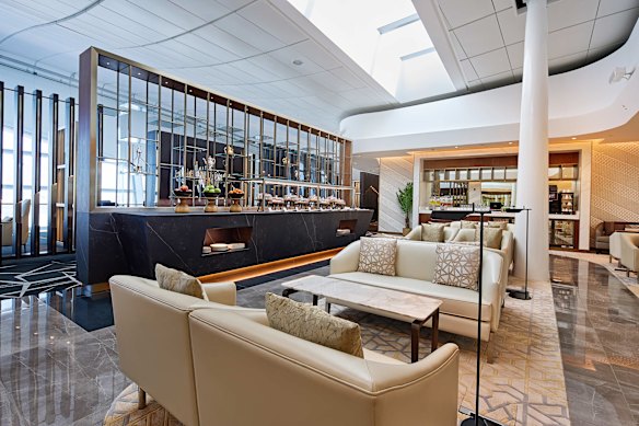  gain airport lounge access, skip the lines at security and check-in, and get unlimited data for your whole trip.