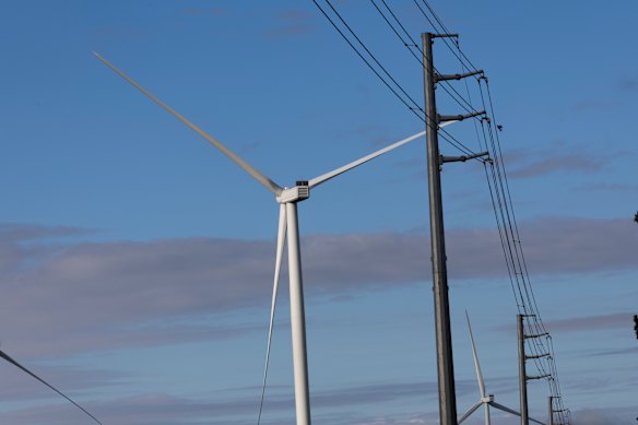 Renewables infrastructure has angered some residents of regional Victoria. 