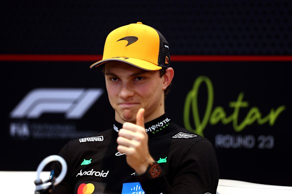 Oscar Piastri has returned to form in Qatar.