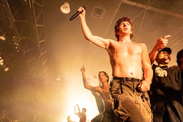 Brendan Yates at the Hordern Pavilion.