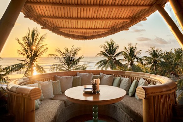 Azul Beach Club at Bali Mandira Beach Resort & Spa. 