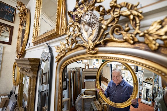 Denis Kosnar, Melbourne’s longest-running picture framer is set to finish up soon.