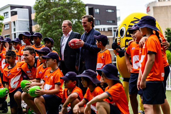 The Giants play Hawthorn on Saturday. 