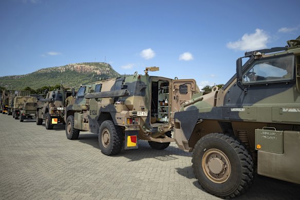The ADF has a major training facility in Townsville. 