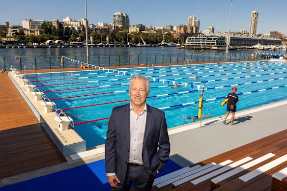 City of Sydney manager of greening and leisure Joel Johnson says the project was delivered on time and on budget. 