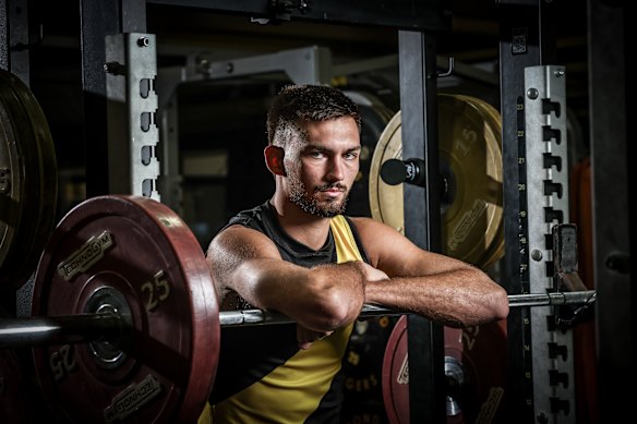 AFL Richmond player Josh Gibcus