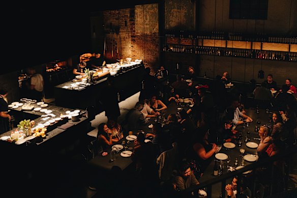 Agnes is located in a heritage-listed setting in a late 19th-century warehouse.