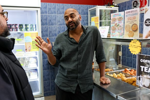 Shakthidharan bought takeout from Ram’s in his teens.