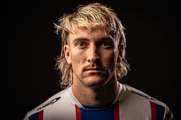 Fletcher Sharpe is the face of Newcastle.