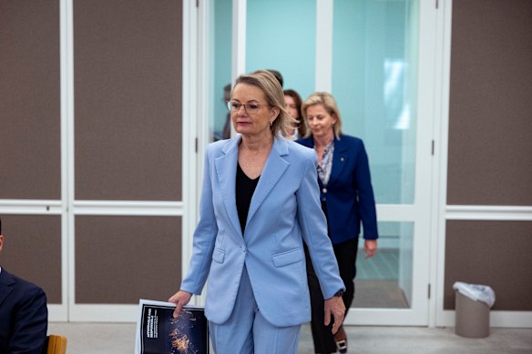 Opposition Leader Sussan Ley.