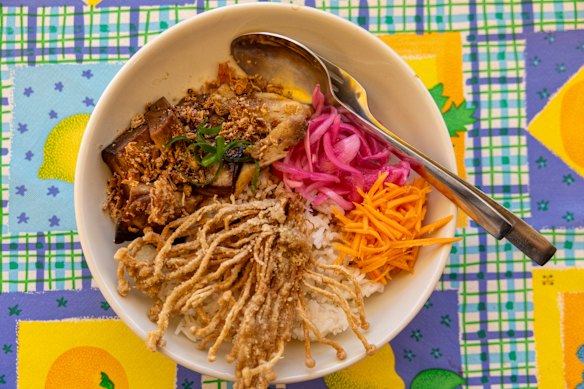 The vegan adobo at Tita.