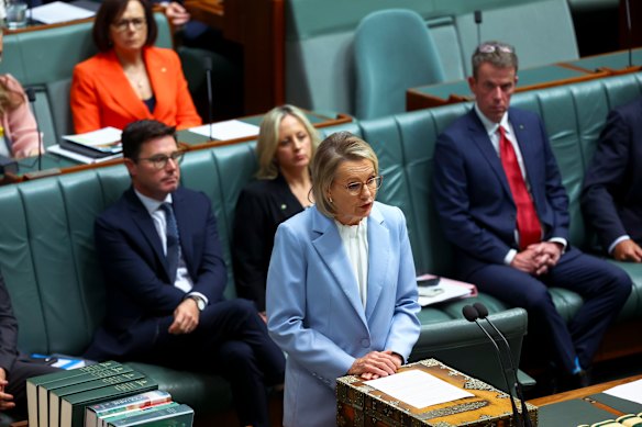 Opposition Leader Sussan Ley.