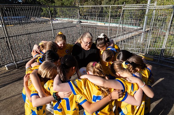 For the five years West Pymble football club’s under-11 girls team has existed, they have been able to play on their home ground Norman Griffiths Oval just thrice.