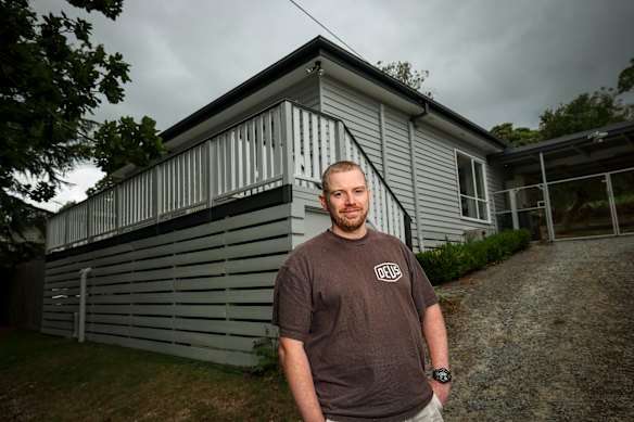 Tom Edney and his partner secured their new home after months of watching auctions fly past their price guides.