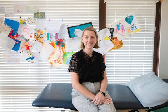 Dr Rebekah Hoffman at her practice.