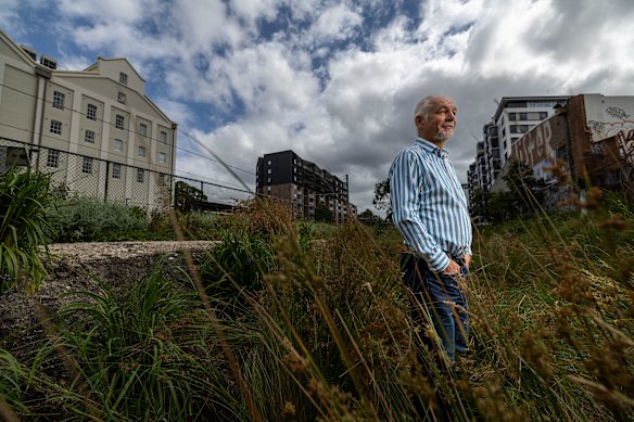 Nick Chapman is one of hundreds of inner west residents who championed constrution of the shared path over decades.