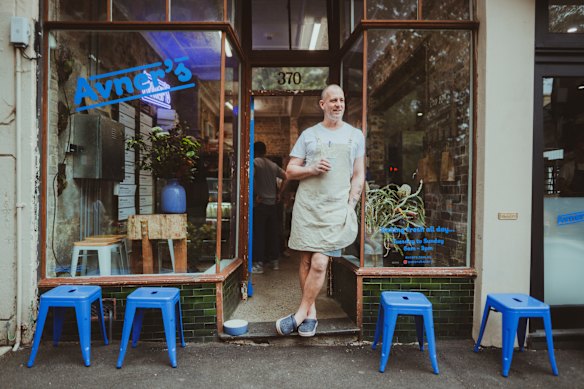 Ed Halmagyi will close his bakery, Avner’s, in Surry Hills, after enduring threats and antisemitism. 