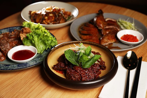 A selection of Malaysian dishes at Ho Liao.