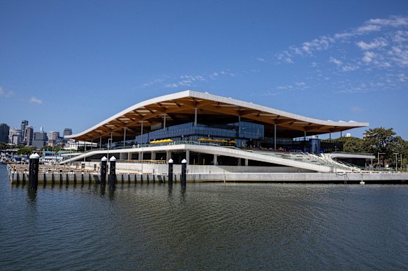The new Sydney Fish Market will open on Monday.
