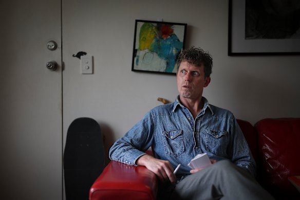 ‘I hope it’s funny’. Quirk hopes to soon have a workable script after rewriting his show about Porpunkah for Melbourne Comedy Festival.