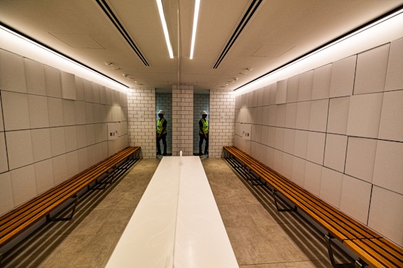 The change rooms and pools have been designed to be accessible for people with a disability. 