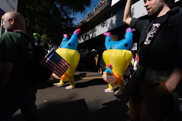 “The silliness is the point,” said Mike Nellis, a Democratic strategist.