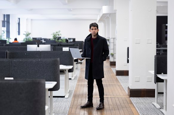 Anish Sinha grew his start-up from the Sydney Startup Hub.