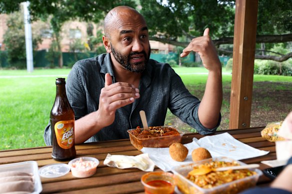 Shakthidharan wants his art to speak to the true nature of the Australian migrant experience.