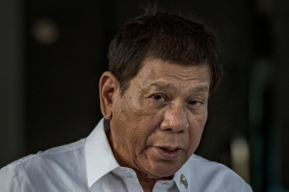 Ex-Philippine president Rodrigo Duterte gained office vowing to rid the country of drugs and drug pushers.