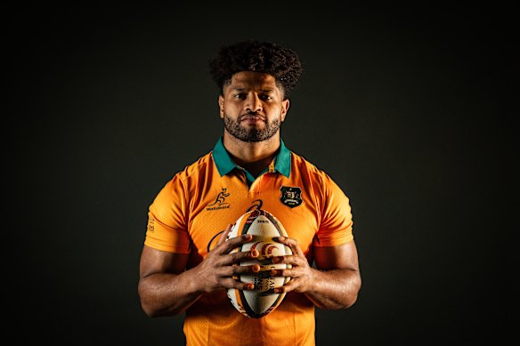 Wallabies back-rower Rob Valetini. 