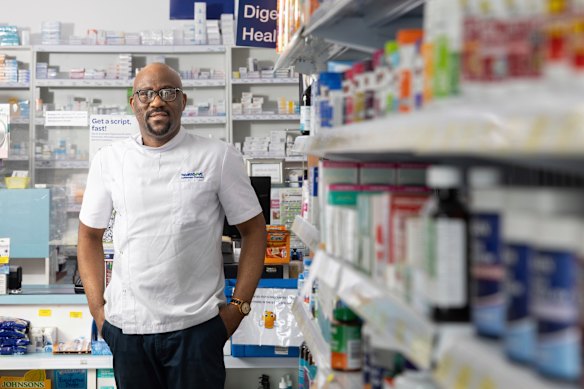 Luddenham pharmacist Arthur Okoye believes Luddenham needs new housing now.