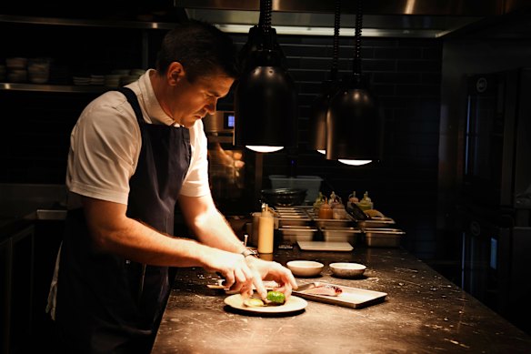 EXP. Restaurant owner-chef Frank Fawkner.