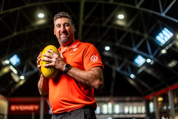 Swans coach Dean Cox.