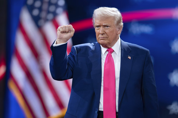 US President Donald Trump.