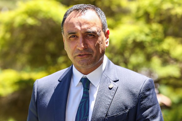 Gurmesh Singh, the leader of the NSW Nationals.