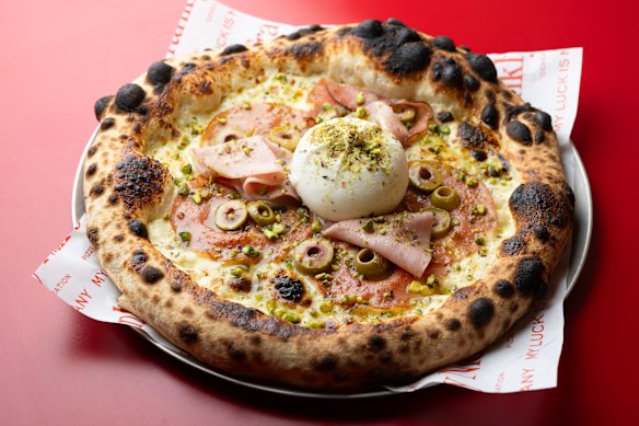 The Bourdain pizza.