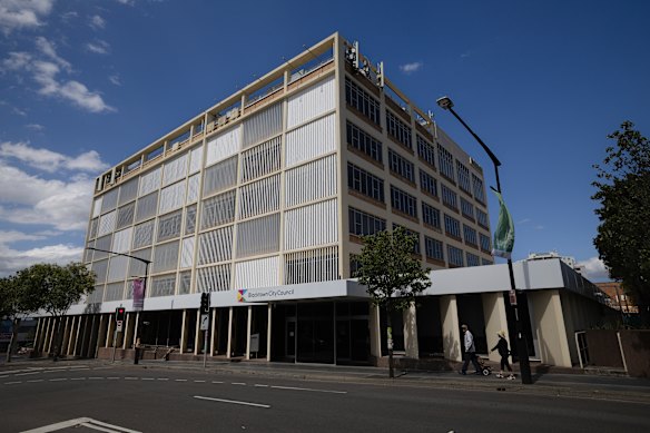 The Blacktown City Council building.