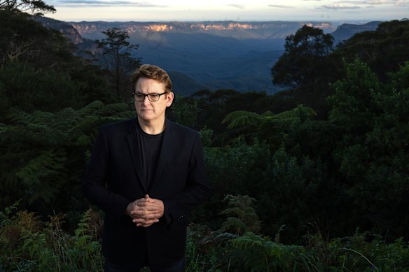 STOP PFAS convener Jon Dee in Leura.