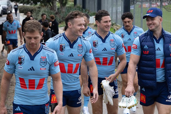Curtis Strange makes the NSW bench as a replacement half.