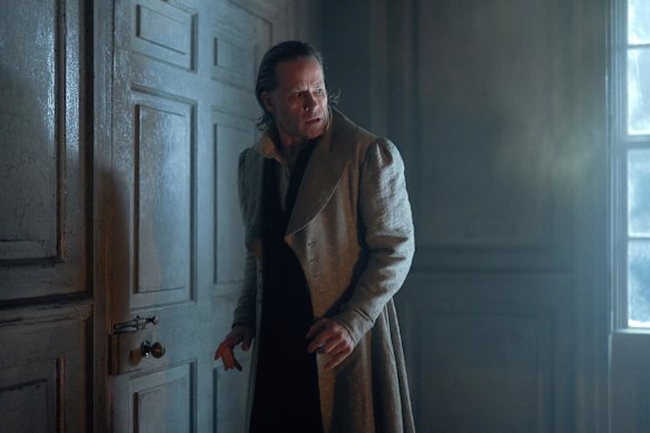 Guy Pearce as Ebenezer Scrooge in one of the 23 adaptations of <i>A Christmas Carol</i>.